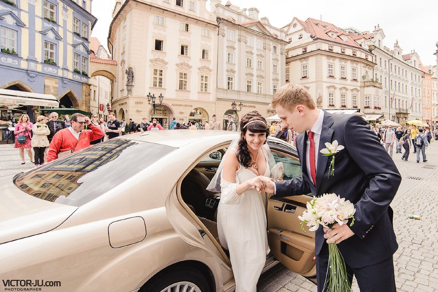 Свадьба в Праге Ивана и Виктории