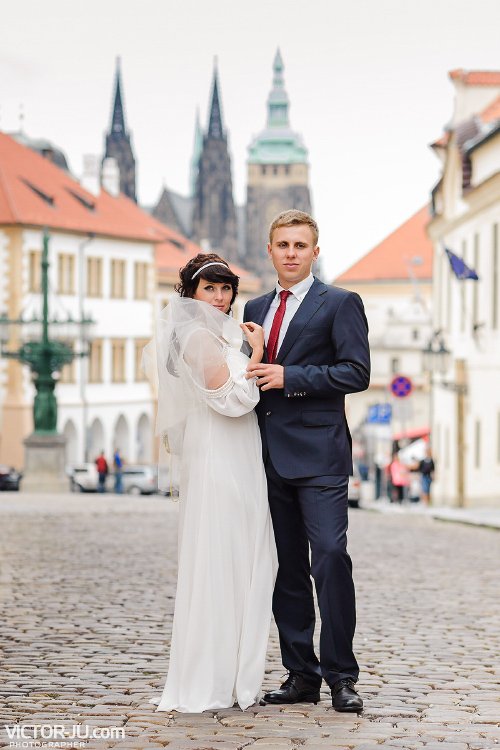Свадебное фото в Праге