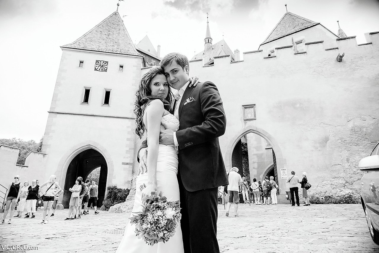 Свадьба в Чехии, Замок Карлштейн