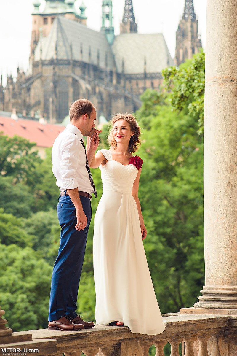 Prewedding photoshoot in Prague, Europe