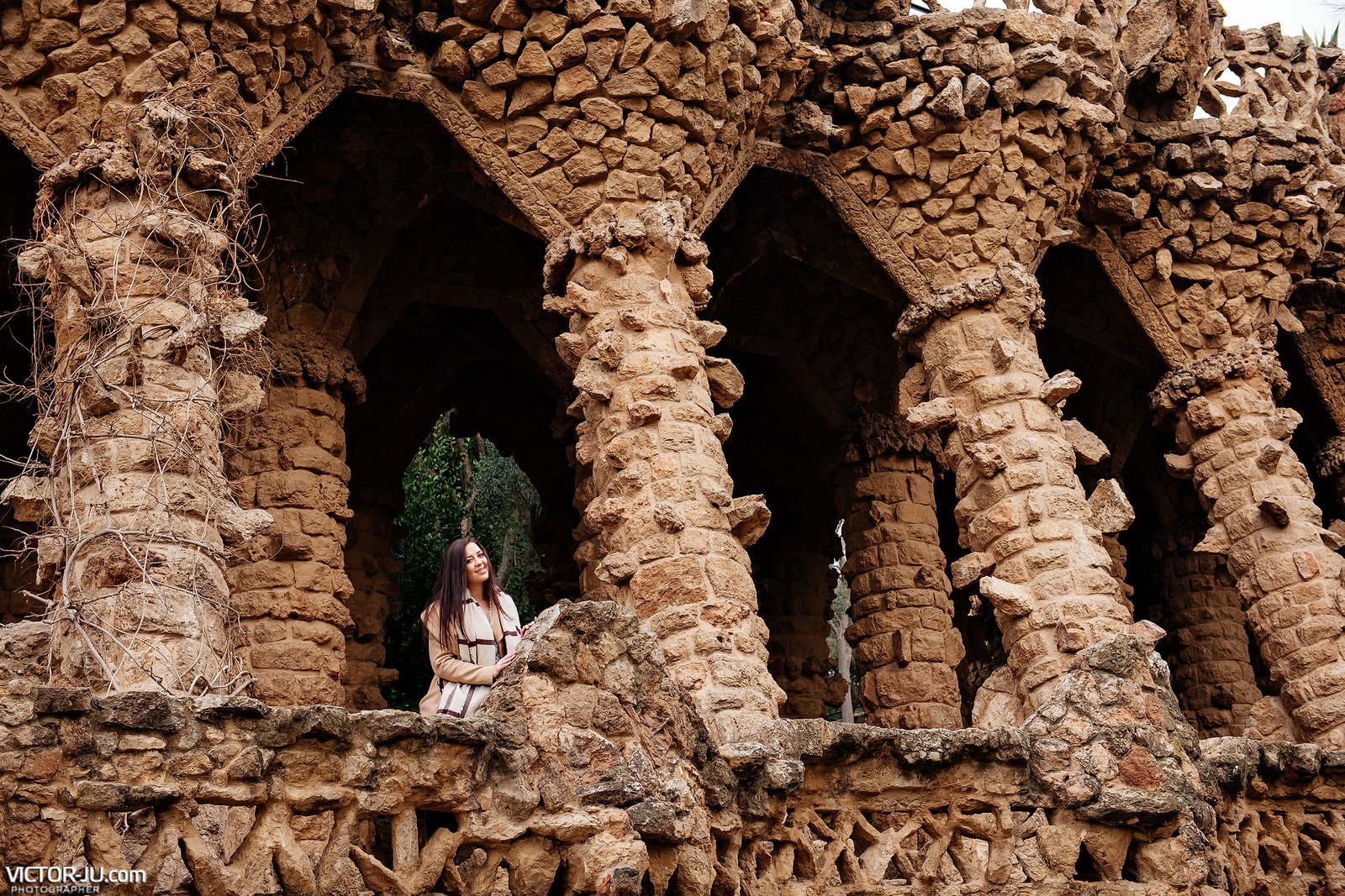 Photoshoot in Barcelona, Park Guell
