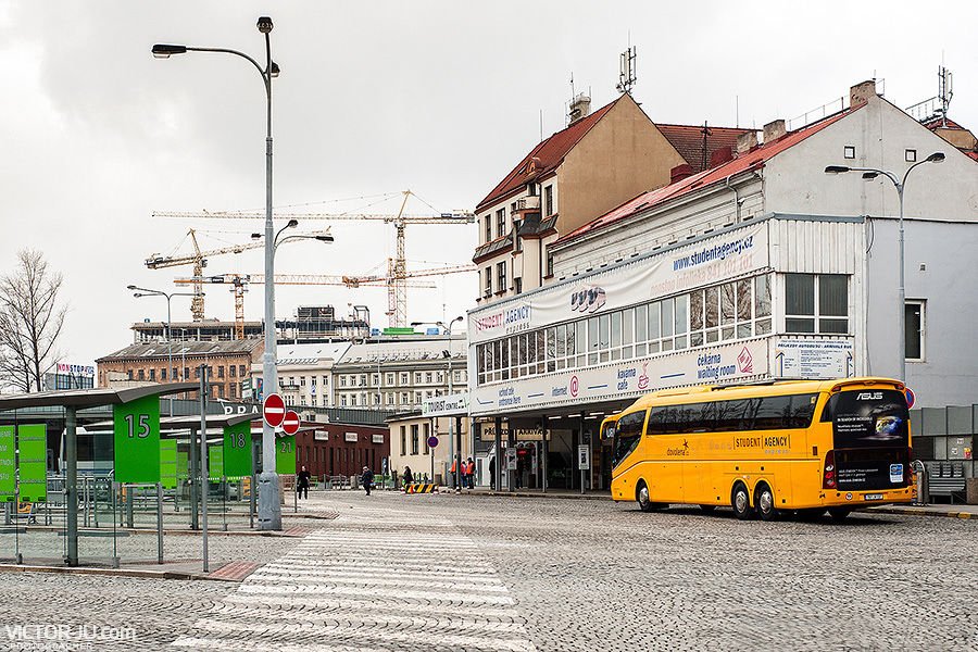 Автобусный вокзал Florenc, Прага