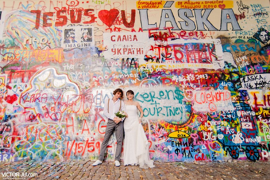 Свадебная фотография в Праге