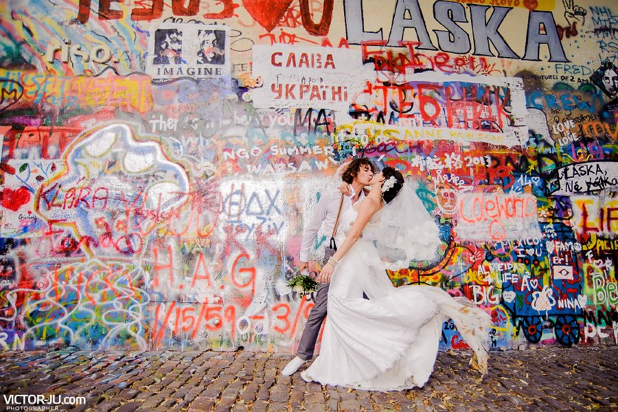 Свадебная фото прогулка в Праге