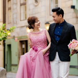 Pre wedding photo shoot Prague