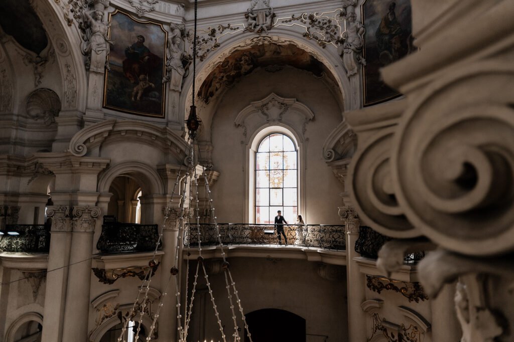 Wedding in Prague Saint Nicholas Church