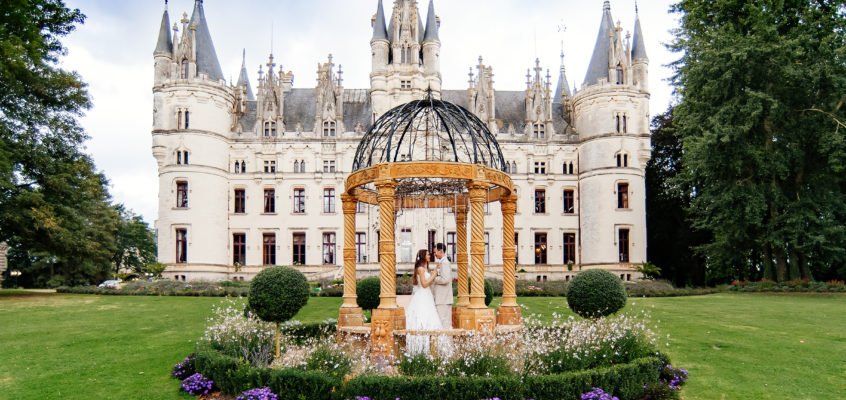 Свадьба во Франции — замок Château de Challain