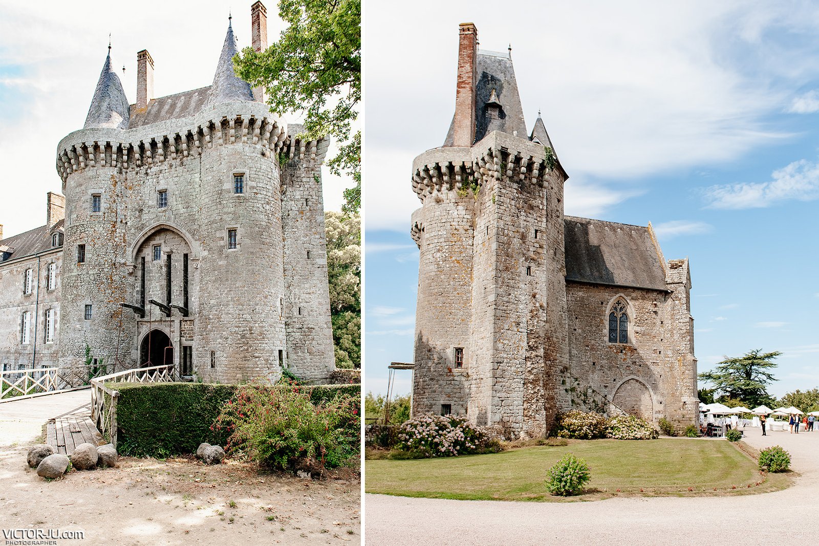 French castle Château de Montmuran