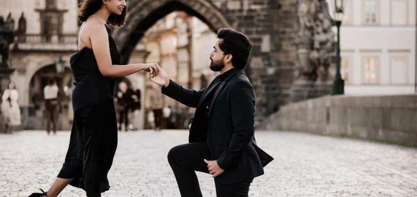 Surprise proposal photo shoot in Prague – Best Locations