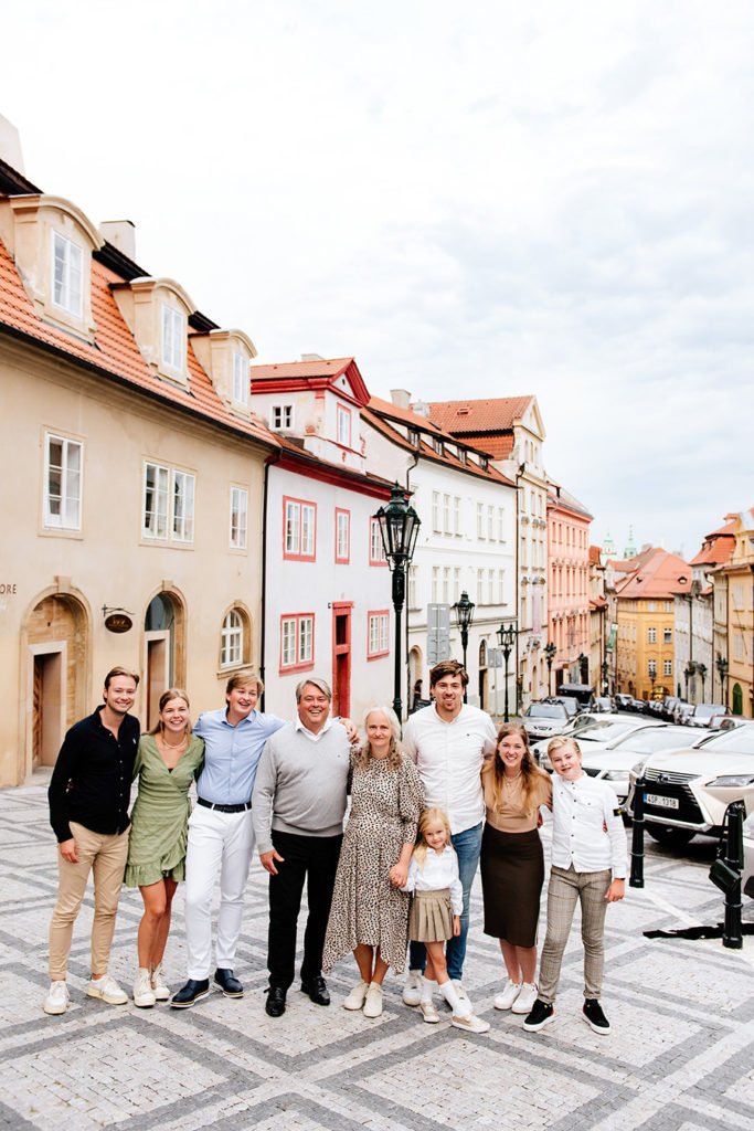 Family photoshoot in Prague