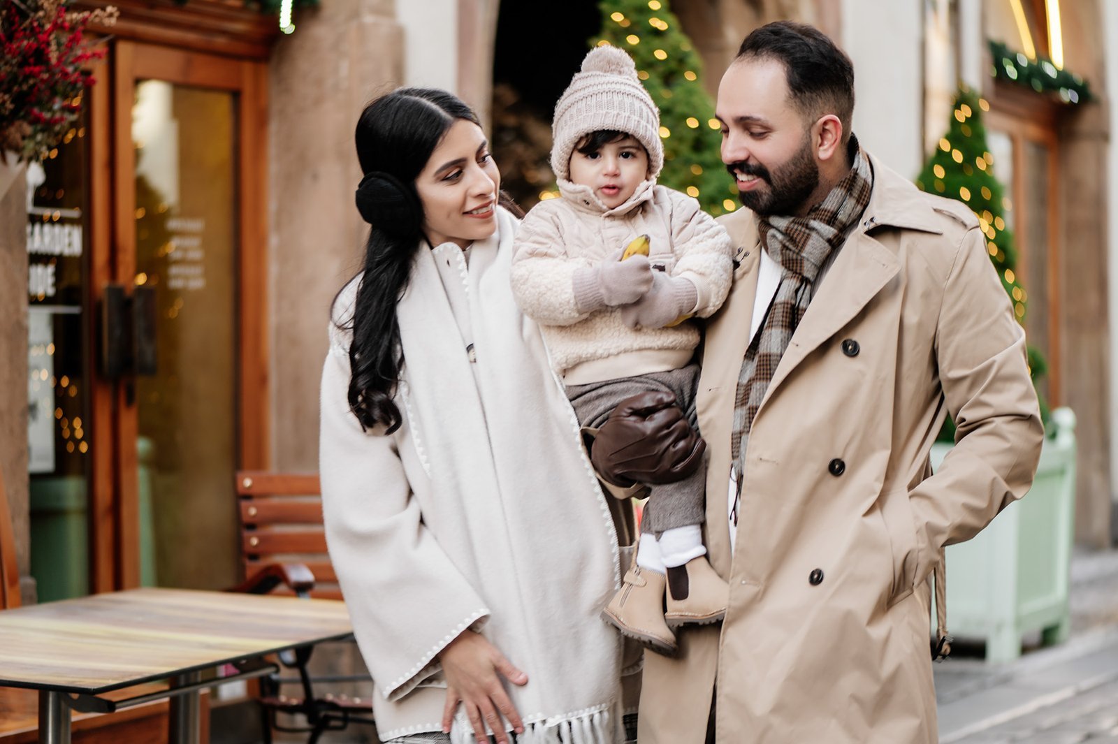 Prague Christmas photoshoot