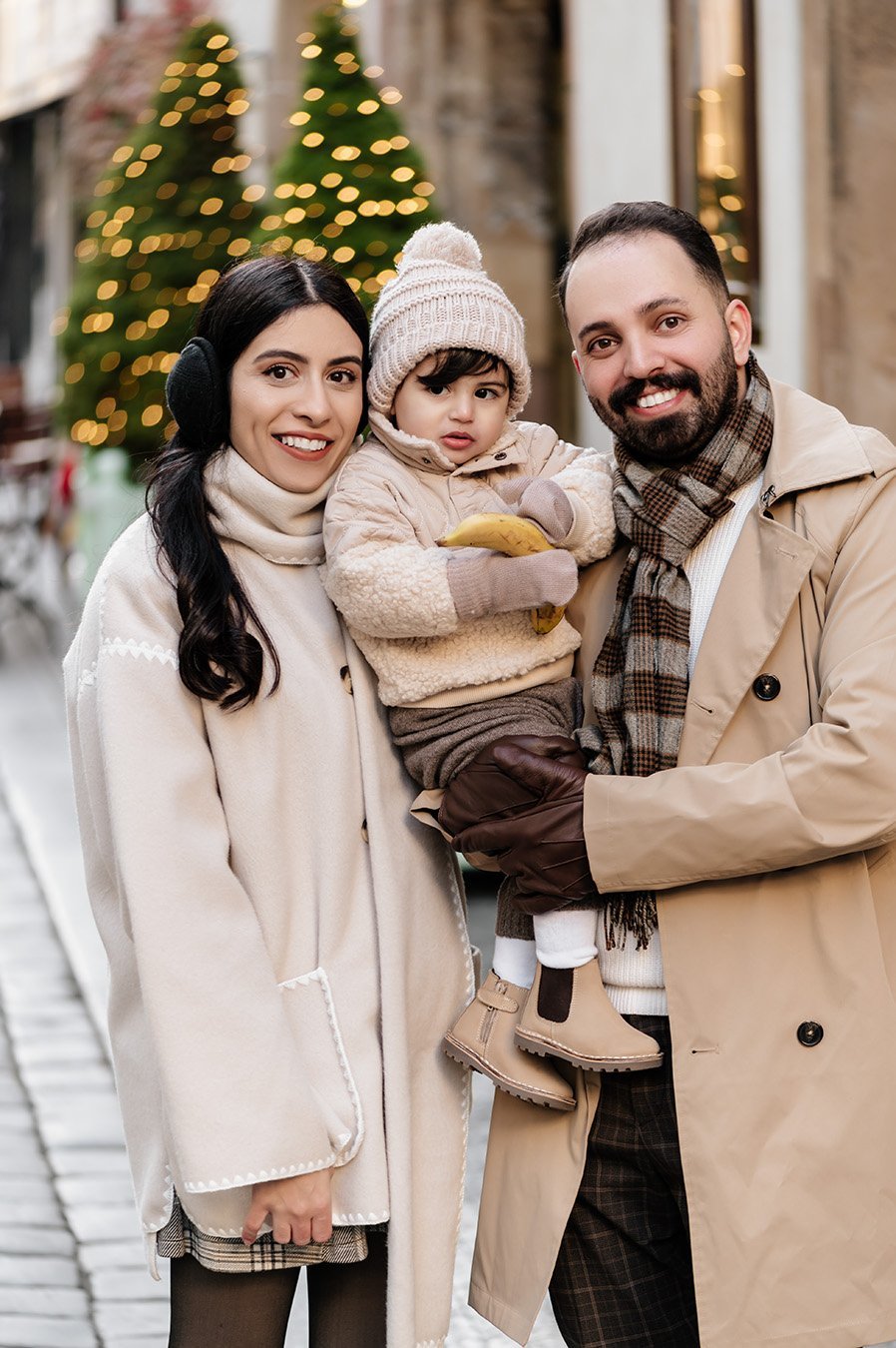 Prague Christmas photoshoot