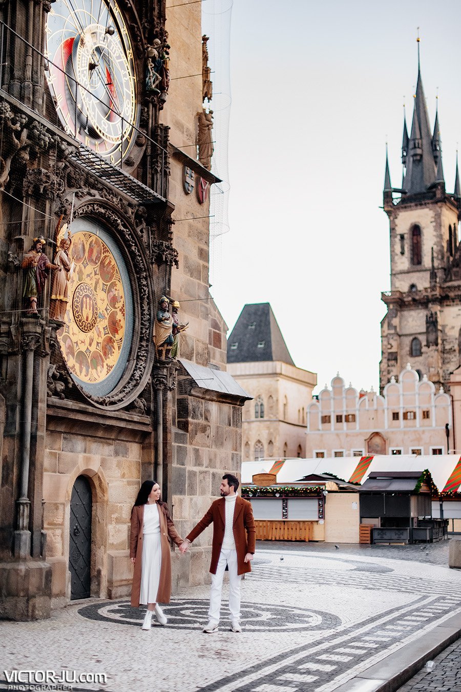 Christmas Photoshoot in Prague