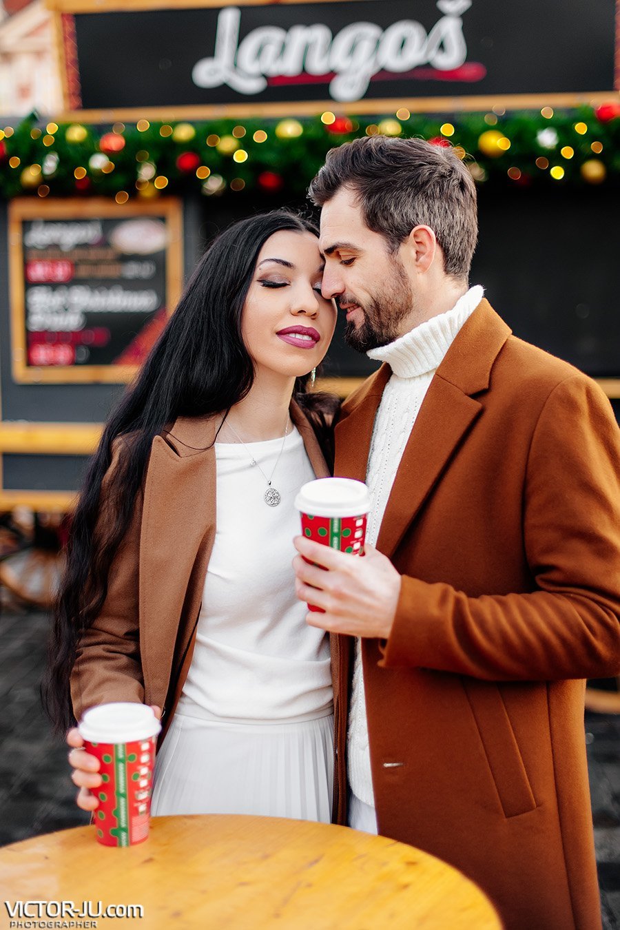 Christmas Photoshoot in Prague