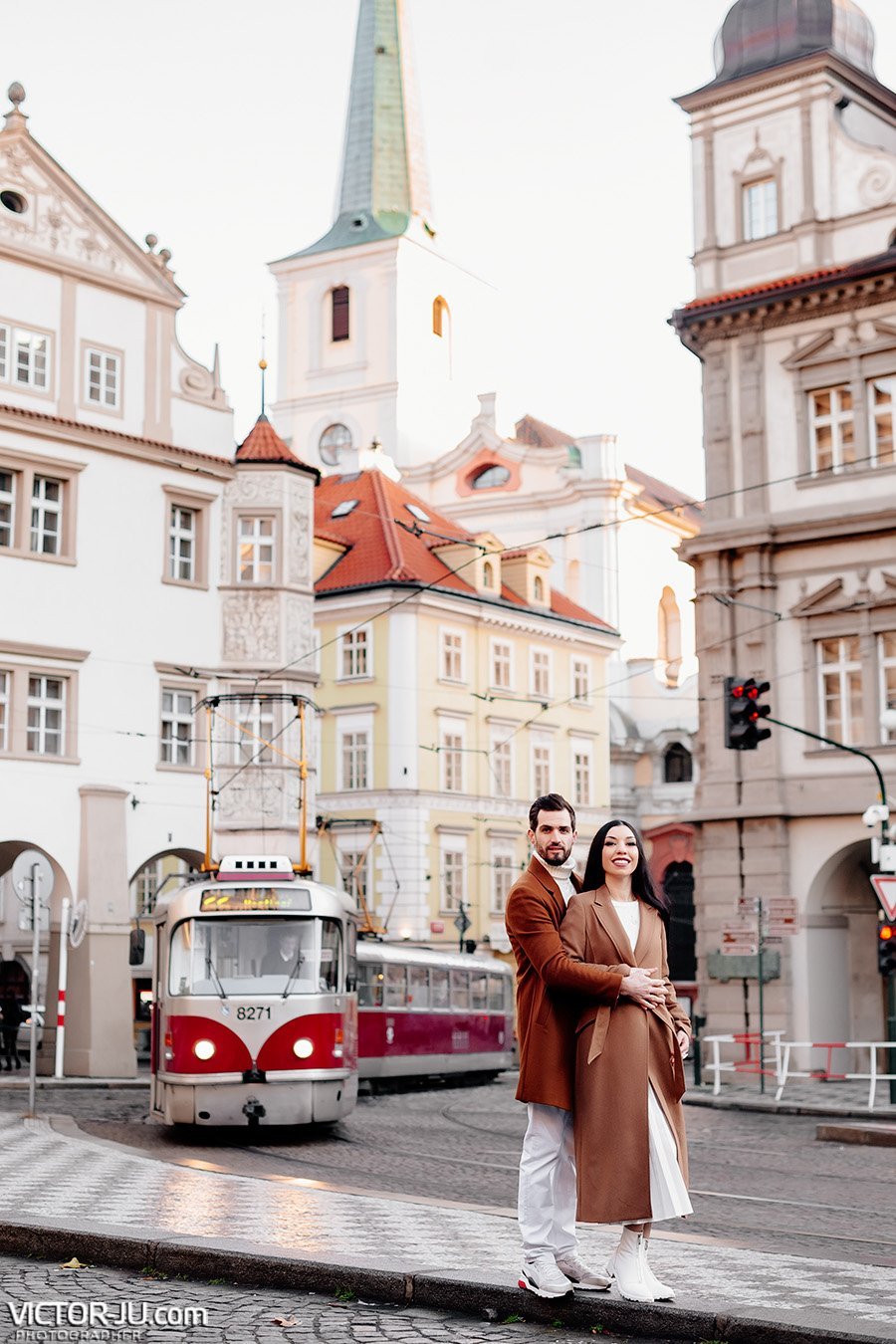 Christmas Photoshoot in Prague