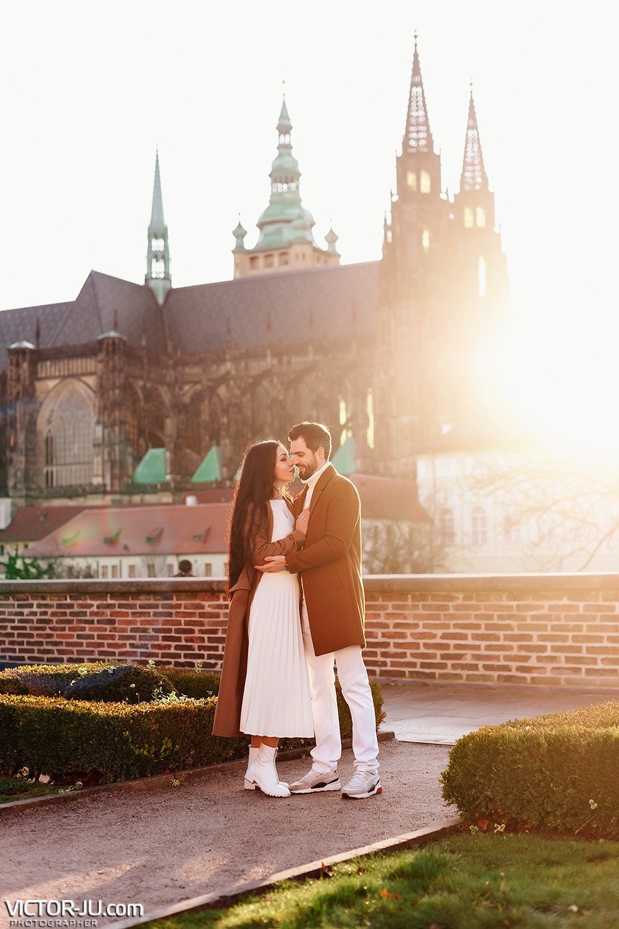 Christmas Photoshoot in Prague