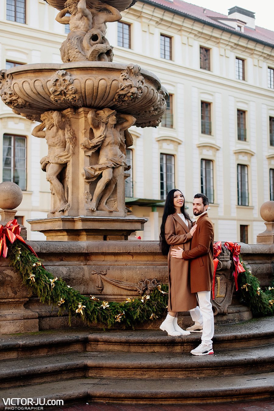 Christmas Photoshoot in Prague