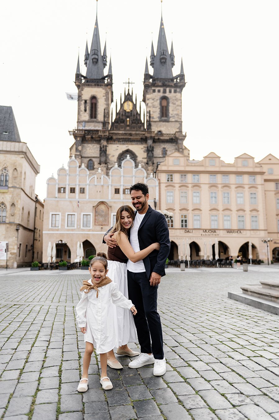 Family photo session in Prague